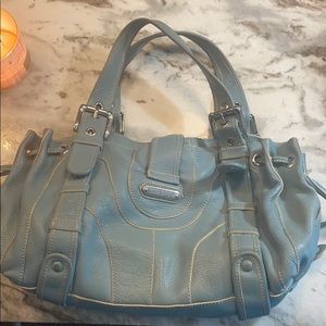 Isabella Fiore Light Blue Handbag